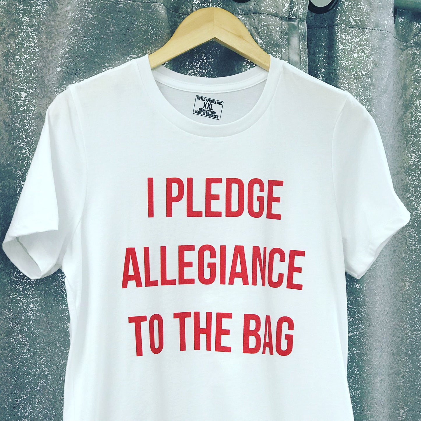 allegiance to the bag women's tee