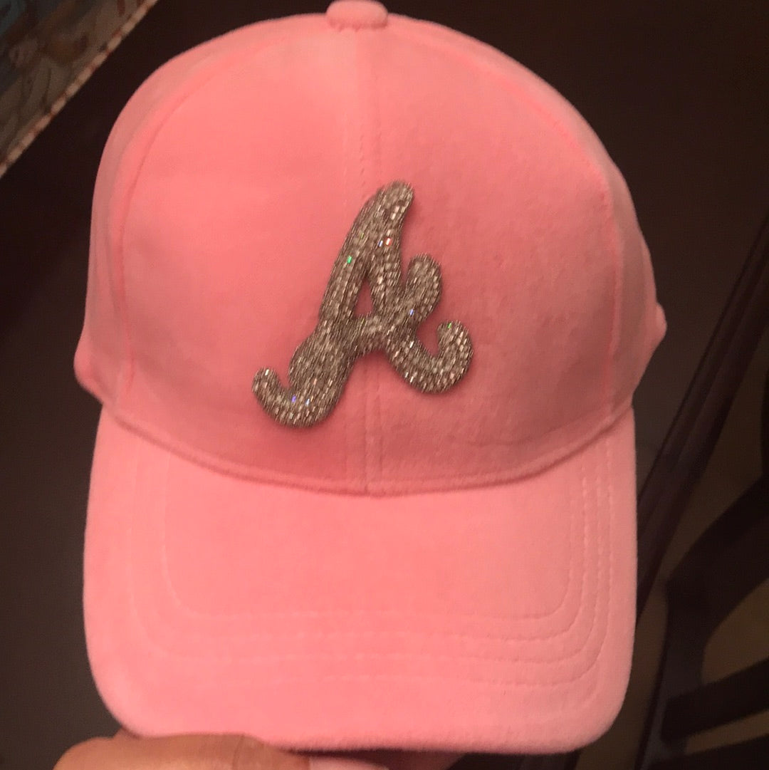 pink, cap, babseball