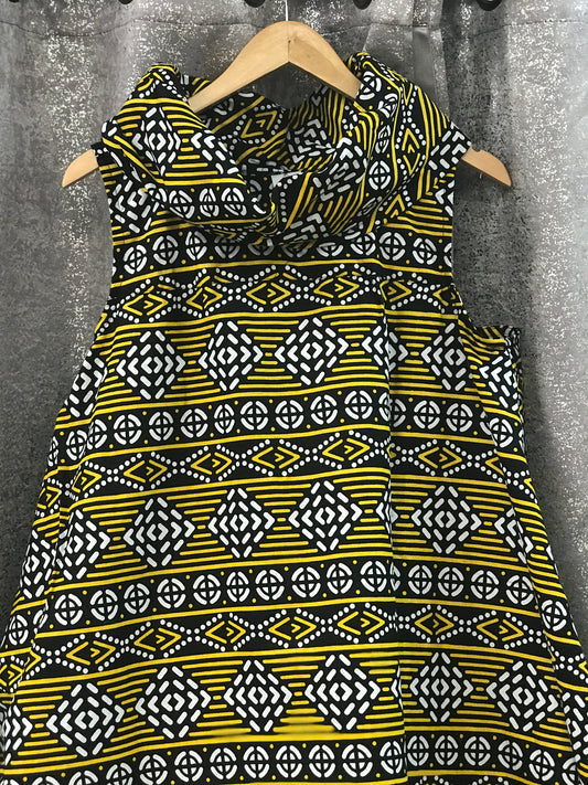 Queen Mother Jumpsuit- Black yellow