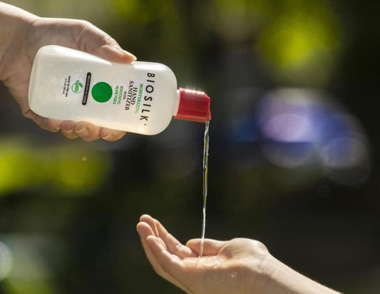 Biosilk moisturizing hand sanitizer