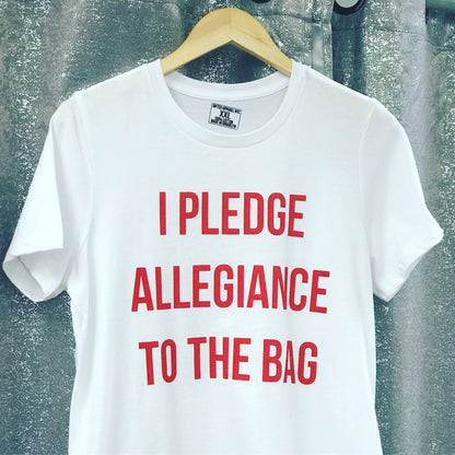 allegiance to the bag women's tee