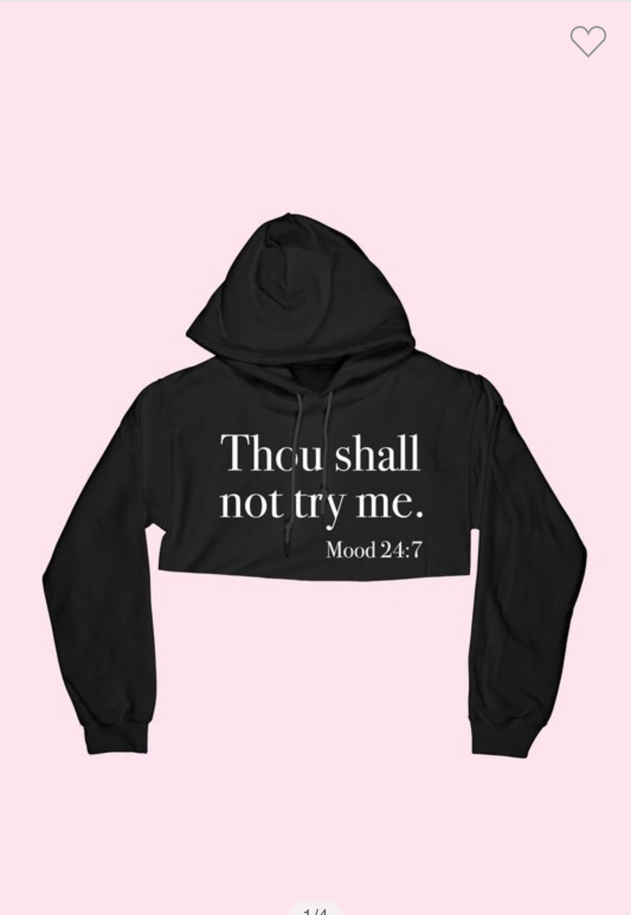 thou shall not try me hoodie navy blue crop top soft drawstring workout gym comfortable comfy loungewear college mom plus size sweatshrt crop top hoodie Bold and cofy! Blue cropped hoodie with "Thou Shall Not Try Me" print. Perfect ffor loungewear, college style, or streetwear looks. Plus size