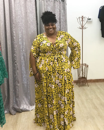 Yellow Safari maxi